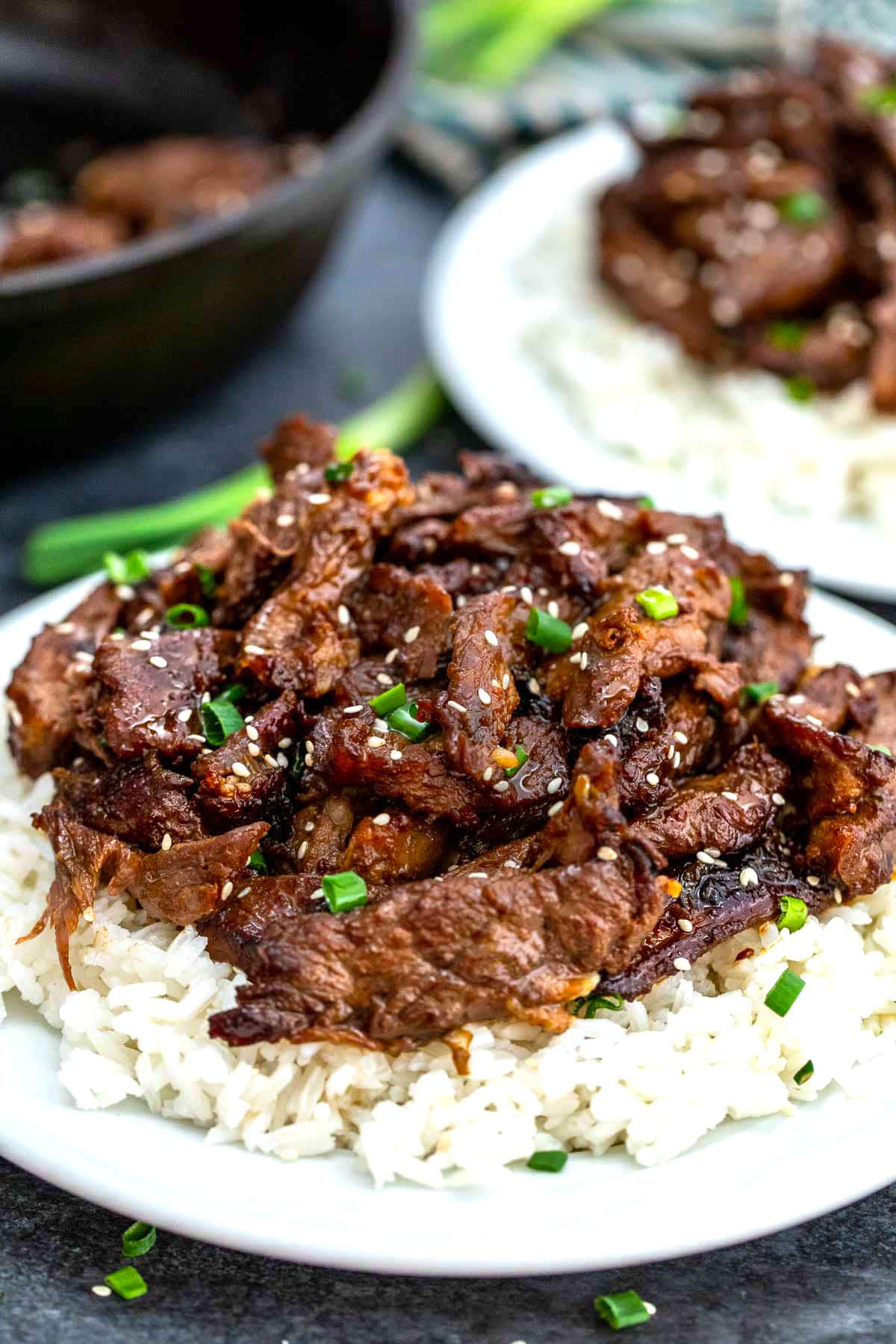 Beef Bulgogi over rice from the existing Bowl of Seoul menu collection